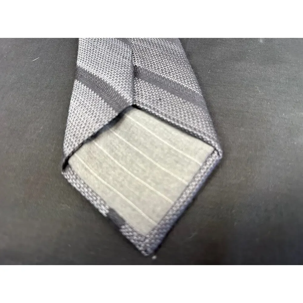 Hickey Freeman Wool and Silk Tie with Diagonal Stripes